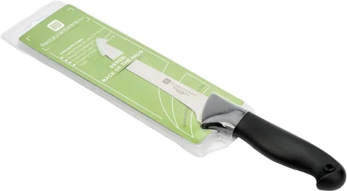 Vista 10 de Restaurantware Sensei - Cuchillo para deshuesar de 6 pulgadas con pines codificados de colores, cuchillo de acero alemán negro resistente a
