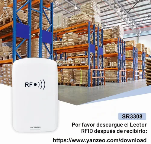 Vista 6 de Yanzeo SR3308 860-960Mhz UHF RFID lector escritor USB RFID lector USB guías de usuario de SDK gratuitas