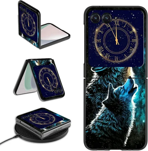 Vista 33 de Rossy Funda para Motorola RAZR 5G, para Moto RAZR 5G, funda delgada y ligera de policarbonato duro a prueba de golpes para Motorola Moto RAZR 5G