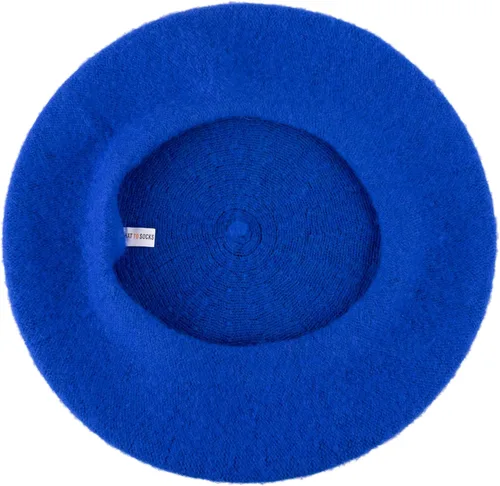 Vista 15 de Hat To Socks Boina francesa de mezcla de lana para hombre y mujer en colores lisos