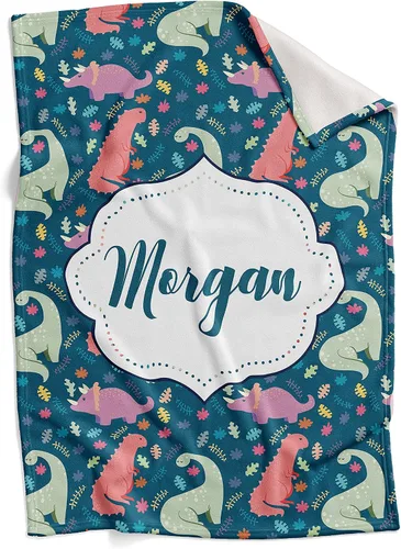 Vista 7 de Mantas de bebé personalizadas para niños con nombre, mantas de bebé personalizadas, regalos personalizados para niño recién nacido, manta de bebé