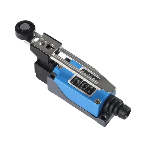Vista 4 de ME-8108 Interruptor de límite de brazo de palanca de rodillo ajustable Interruptor de límite momentáneo NC-NO para molino CNC láser Plasma 3D