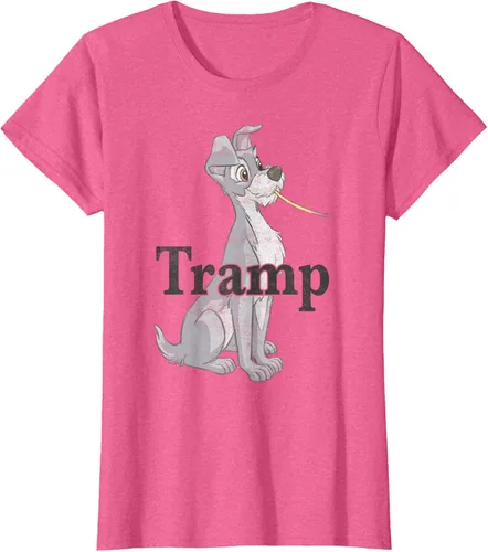 Vista 9 de Disney Lady and The Tramp Spaghetti Tramp - Camiseta para parejas