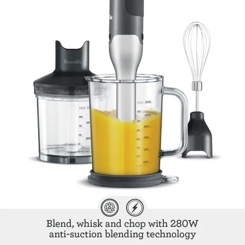 Vista 8 de Breville Licuadora de inmersión con control BSB510XL