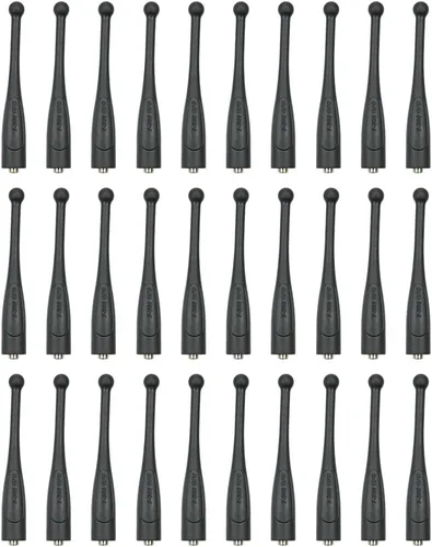 Vista 10 de Paquete de 2 antenas rechonchas NAR6595A para Motorola APX 6000 – 4 pulgadas 764-870 MHz con soporte de ubicación – Compatible con APX