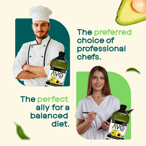 Vista 8 de Aceite de aguacate AVO 100% no transgénico, 67.6 Fl-oz, sin conservantes añadidos