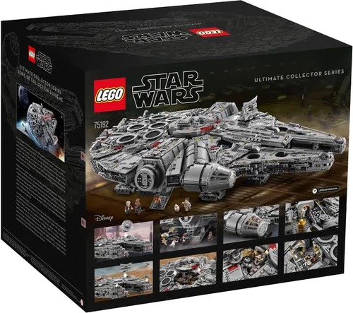 Vista 6 de Juego de armado de LEGO Star Wars Millennium Falcon 75192 (7541 piezas)