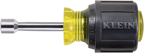 Vista 3 de Klein Tools 646-1/2M llave para tuerca con punta hexagonal magnética de 1/2 pulgada con vástago hueco de 6 pulgadas