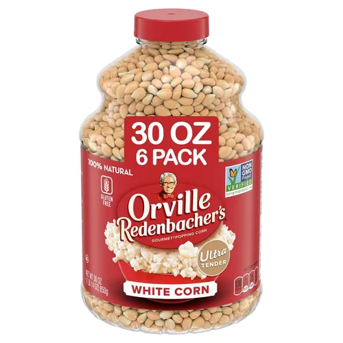 Vista 10 de Orville Redenbacher Color Blanco maíz palomitas Frasco de maíz Gourmet 30 oz
