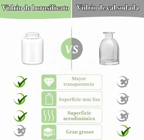 Vista 5 de Glasseam Juego de 6 jarrones de cristal para centros de mesa, modernos jarrones pequeños para el hogar, estante de mesa, decoración de fiesta