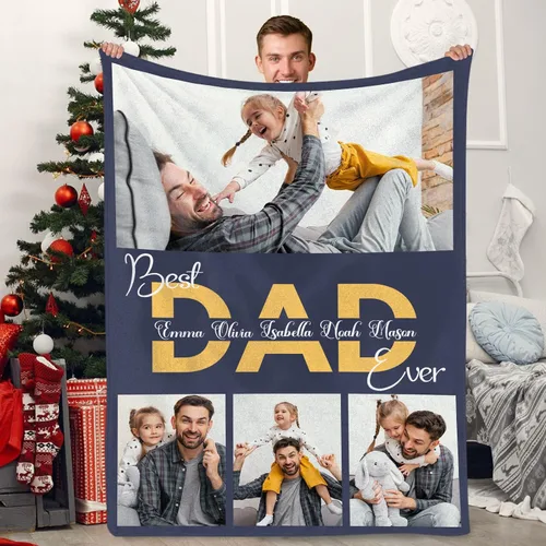 Vista 8 de Manta personalizada con fotos, texto, regalos personalizados para parejas, mantas con mis propias fotos, mantas con fotos personalizadas para niños