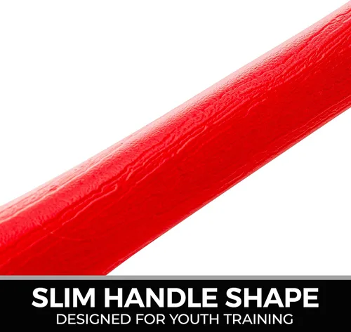 Vista 6 de Franklin Sports MLB Kids Baseball Bat and Ball Set - Lightweight 30" Youth Plastic Bat - Multiple Colors Rojo