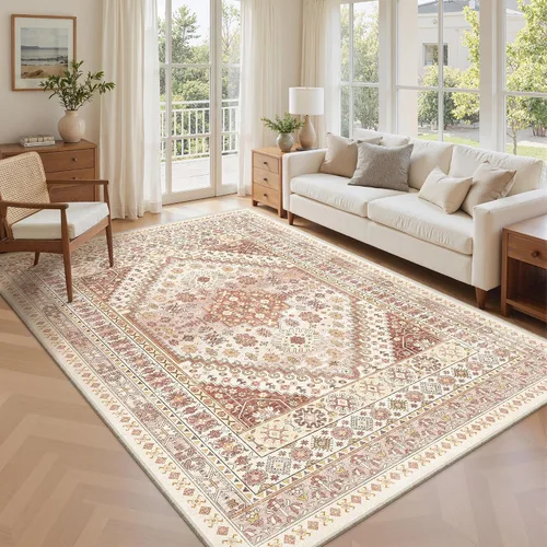 Vista 22 de zesthome Alfombras de área de 5 x 7 pies para sala de estar, alfombra