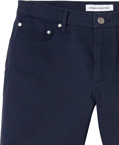Vista 5 de Tienda Essentials Pantalones cortos elásticos con 5 bolsillos y entrepierna de 7 pulgadas para hombre