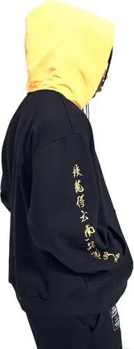 Vista 5 de MFCT Sudaderas con capucha bordadas japonesas para hombre