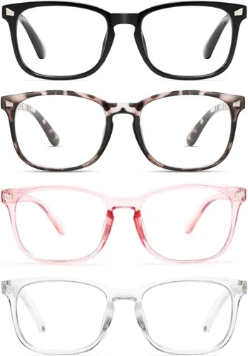 Vista 8 de CCVOO Mix & Match - Gafas de lectura para mujer, ligeras, ajuste cómodo, visión clara, bloqueo de luz azul