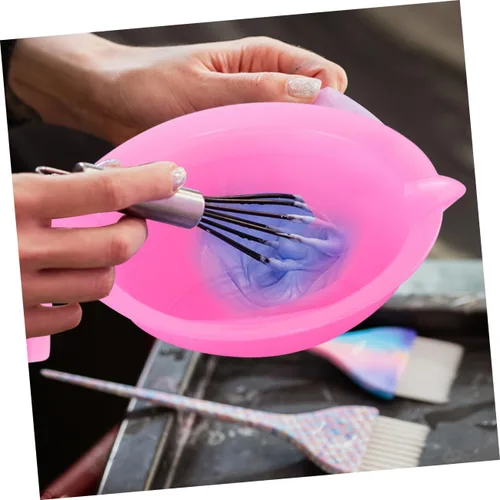 Vista 6 de Beaupretty Tazón de tinte para el cabello, cuenco de tinte de cabello de plástico, herramienta para colorear el cabello, tinte para el cabello