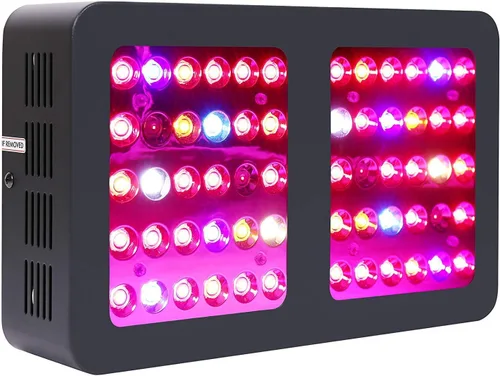 Vista 12 de iPower Luz LED de crecimiento de espectro completo para plantas de invernadero hidropónico de interior, verduras y flores, 230 W reales