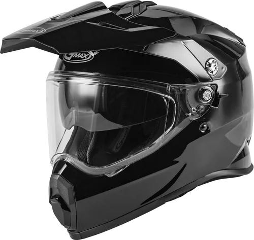 Vista 2 de Casco de aventura Gmax AT-21 Negro