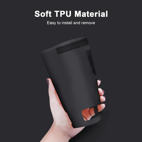 Vista 6 de JINGDU Funda protectora compatible con Switch NS 2017, accesorios de cubierta de TPU acoplable para consola de interruptores y Grip Joy-Con