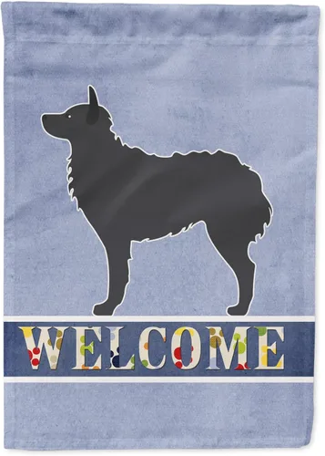 Vista 161 de Caroline's Treasures BB5552GF Affenpinscher Bandera de bienvenida para jardín, bandera decorativa para patio exterior, patio, parterres