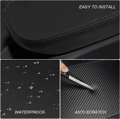 Vista 5 de DEYTOP Funda de consola central para Chevy Trax 2024 2025, accesorios para reposabrazos de automóvil para Chevy Trax, accesorios para Chevy Trax