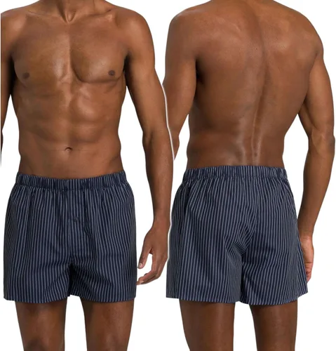 Vista 3 de ToBeInStyle Calzoncillos bóxer clásicos multicolor para hombre en paquete de 3 o 6
