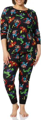 Vista 3 de Tienda Essentials Conjuntos de pijama a juego de Marvel Family