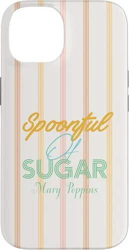 Vista 4 de Funda para iPhone 13 Pro Max Disney Classic Mary Poppins Spoonful of Sugar Striped Case