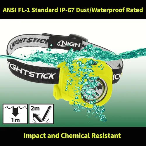 Vista 5 de Nightstick XPP-5452G, faro delantero de doble función con aprobación de seguridad, color verde