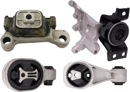 Vista 12 de TRQ Kit de montaje de motor de transmisión de motor de 5 piezas compatible con Ford Five Hundred Montego 6sp Auto AT 2005 - 2007