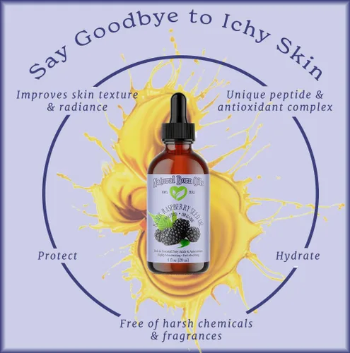 Vista 4 de Natural Born Oils Aceite de semilla de frambuesa negra, 16 onzas, orgánico, prensado en frío, alto en ácido elágico, hidratante para la piel, salud