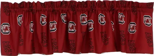 Vista 9 de College Covers Everything Comfy Arkansas Razorbacks - Cenefa de cortina estampada - 84 x 15 pulgadas