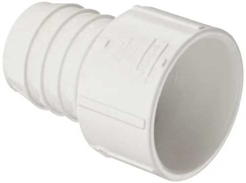 Vista 8 de Acople para tubería de PVC Spears, adaptador, cédula 40, macho NPT x para llave, Blanco, 1