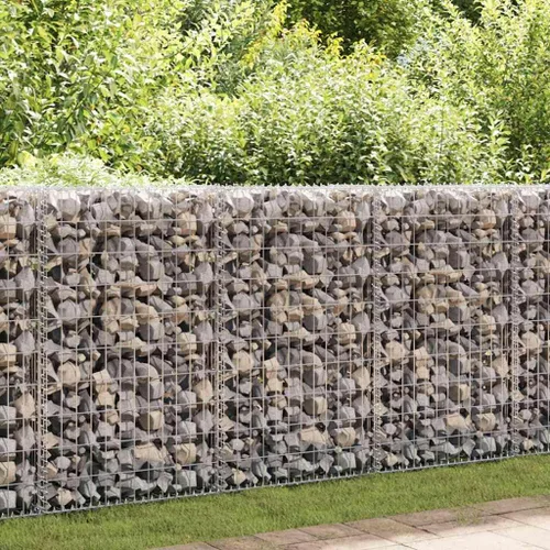 Vista 3 de vidaXL Gabion Spirals 24 pcs Acero Galvanizado 39.4