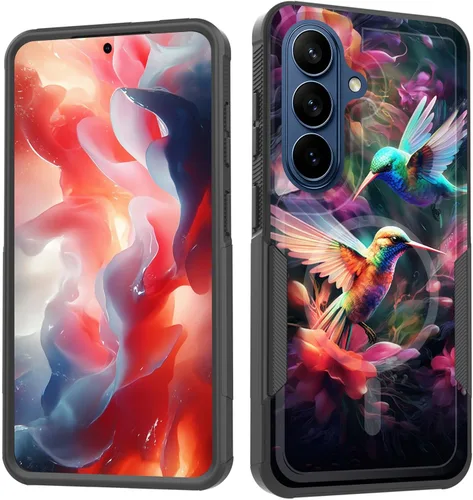 Vista 202 de Funda magnética para Galaxy A16 5G, [compatible con MagSafe] [protección contra caídas de grado militar] Funda resistente a prueba de golpes
