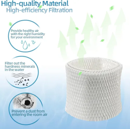 Vista 4 de WF2 - Filtro humidificador para Kaz Vicks - V3100 V3500 V3700 V3800 V3900 serie 3020, humidificadores de vaporizador de niebla fría Protec PWF2