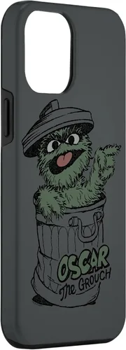 Vista 3 de Funda para iPhone 12 Pro Max Sesame Street Oscar Temprano Grouch