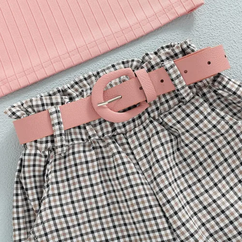 Vista 44 de GOOCHEER Conjunto de ropa de manga larga para niña pequeña, camisa y pantalones para niña, conjunto de ropa de primavera, otoño e invierno
