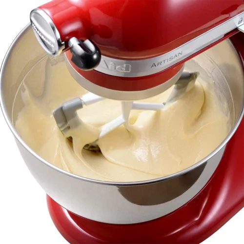 Vista 2 de Batidor Flex Edge para batidora KitchenAid de cabezal inclinable de 4.5/5 cuartos, batidor con doble borde de silicona, pala para mezcladora