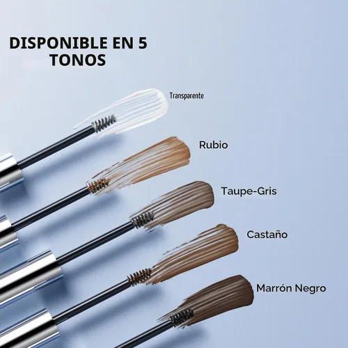 Vista 6 de Wunderbrow Cera esponjosa para cejas, 16 horas de duración, a prueba de manchas y resistente al agua, tono: negro/marrón