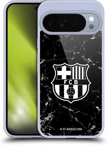 Vista 34 de Head Case Designs Funda de gel con licencia oficial del FC Barcelona Barca Crest Patterns [protección de grado militar] compatible con Google Pixel 3