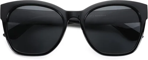 Vista 3 de ZENOTTIC Cateye - Gafas de sol polarizadas para mujer, gafas de sol de gran tamaño, protección UV400, estilo retro