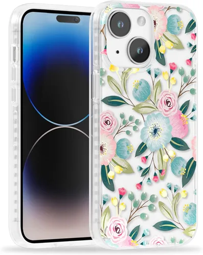 Vista 46 de SCORPIFY Funda para iPhone 15 Pro [Compatible con MagSafe] con Diseño de Estampado de Leopardo Guepardo Negro Mate, Linda Funda Magnética
