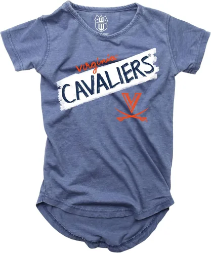 Vista 10 de Wes and Willy NCAA - Camiseta Burnout para niñas S/S