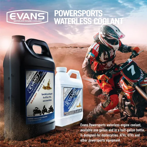 Vista 2 de EVANS Coolant Powersports - Refrigerante de motor sin agua (galón, 1 paquete)