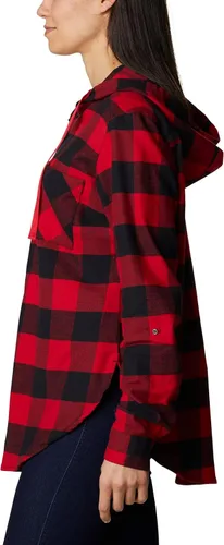 Vista 3 de Columbia Camisa LS con capucha Anytime Stretch para mujer