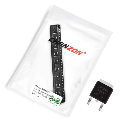 Vista 12 de Chanzon 2N60 TO-220AB NMOS MOS N-Channel Power MOSFET Transistor, alto voltaje y corriente nominal, (paquete de 10 unidades)