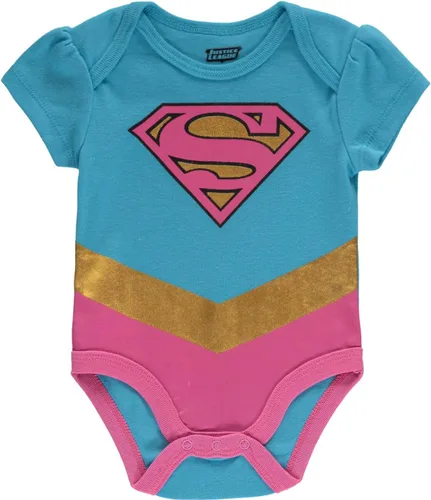 Vista 6 de DC Comics Liga de la Justicia - Paquete múltiple de body para niña recién nacida