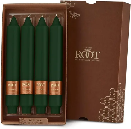 Vista 35 de Root Unscented Smooth Collenette Candles, Willow, 5", 8-Count Sauce